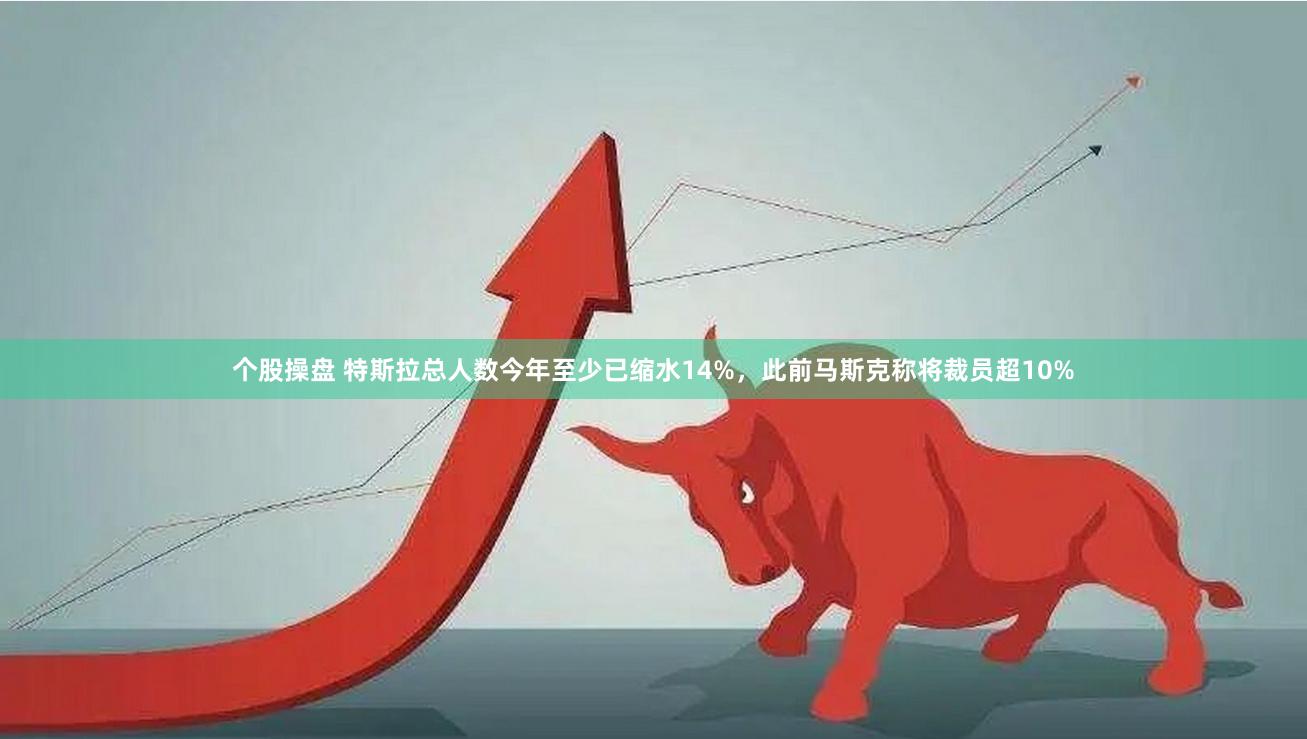 个股操盘 特斯拉总人数今年至少已缩水14%，此前马斯克称将裁员超10%