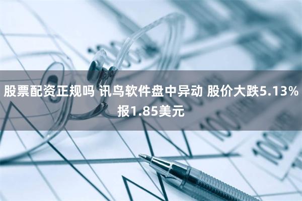股票配资正规吗 讯鸟软件盘中异动 股价大跌5.13%报1.85美元