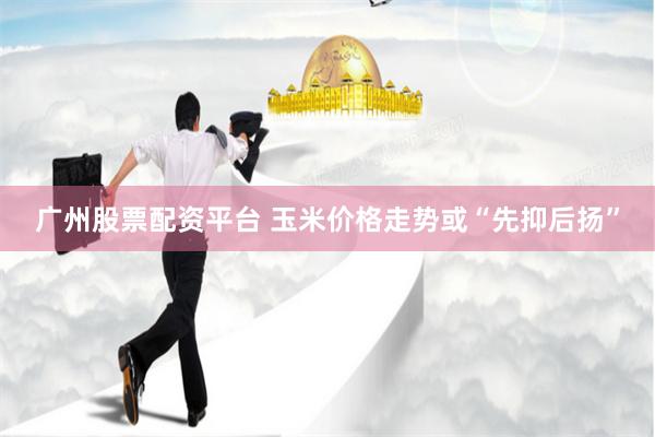 广州股票配资平台 玉米价格走势或“先抑后扬”