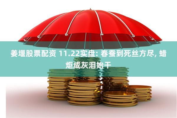 姜堰股票配资 11.22实盘: 春蚕到死丝方尽, 蜡炬成灰泪始干