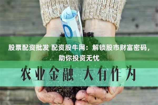 股票配资批发 配资股牛网：解锁股市财富密码，助你投资无忧